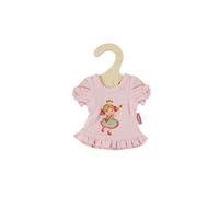 Heless 9565 - Camisón para muñeca Princesa Emily, en Rosa con Motivo de Princesa, para muñecas y Peluches de 20-25 cm