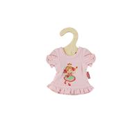 Heless 9565 - "Princess Emily" poppennachtjapon, in roze met prinsessenmotief, v