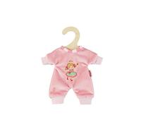 Heless 9581 - Pelele para muñeca Princesa Emily, en Rosa, con Bordado de Princesa, para muñecas y Peluches de 20-25 cm