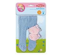 Heless - Pantimedias con calcetines para muñecas, en pastel, surtidos, talla 28 - 35 cm