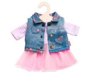 Heless - Poppenjurk met Giletje 35-45 cm (Importación USA) NUEVO