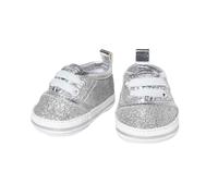 Heless - Poppensneakers Glitter Zilver 38-45 cm (Importación USA) NUEVO