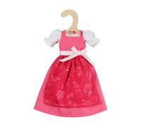 Heless Time2Shine 8132 - Vestido de Princesa con Flor de Cerezo, Color Rosa y Blanco, con Falda de Tul y cinturón Dorado, para muñecas de Moda de 29 cm