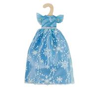 Heless Time2Shine 8132 - Vestido de Princesa con Flor de Cerezo, Color Rosa y Blanco, con Falda de Tul y cinturón Dorado, para muñecas de Moda de 29 cm