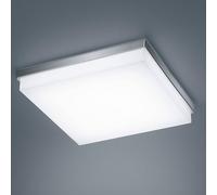 Helestra Cosi lámpara LED techo cromo 31,5x31,5 cm