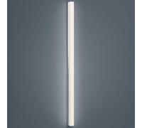 Helestra Lado, lámpara para espejos LED, cromo - 120 x 6 cm