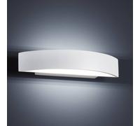 Helestra Lámpara LED de pared Yona en blanco mate, 27,5 cm