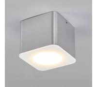 Helestra Oso foco de techo LED, angular, aluminio