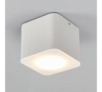 Helestra Oso foco de techo LED, angular, blanco