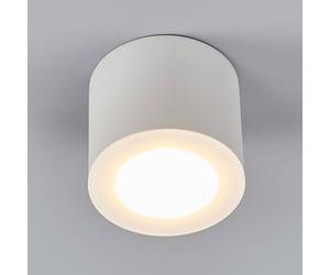 Helestra Oso foco de techo LED, redondo, blanco