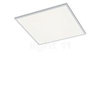 Helestra Rack, lámpara de techo LED, blanco mate - anguloso
