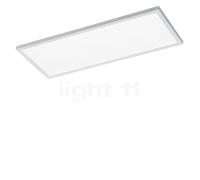 Helestra Rack, lámpara de techo LED, blanco mate - rectangular
