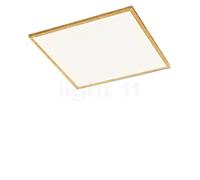 Helestra Rack, lámpara de techo LED, pan de oro - anguloso