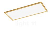 Helestra Rack, lámpara de techo LED, pan de oro - rectangular