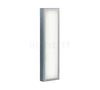 Helestra Scala, lámpara de pared LED, acero inoxidable - 45,5 x 13 cm