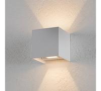 Helestra Siri 44 aplique exterior up/down blanco