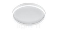 Helestra Sona, lámpara de techo LED, blanco - ø40 cm