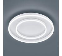 Helestra Sona plafón LED atenuable Ø60cm blanco