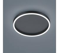 Helestra Sona plafón LED, negro, Ø 40 cm
