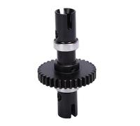 HELEVIA 35T Center Diferial Locker Gear DiFf Campo de Reemplazo para 1/7 6S Infracción Aleación de Aluminio Tifón (Negro)