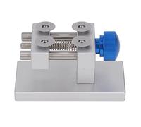 HELEVIA Abridor de Bisel de Reloj de Acero Inoxidable, Herramienta de Reparación Profesional para Relojeros, Reemplazo de Batería con Tamaño Pequeño y Peso Ligero - (Plata)