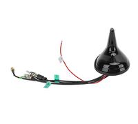 HELEVIA Antena de Aleta de Tiburón de Automóvil Universal con Amplificador, Señal FM Am GPS gsm, Fácil Instalación, Compatible con la Mayoría de los Vehículos, para Automóviles, Barcos,
