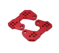HELEVIA Base de Montaje de Las Clavijas del Pie Rearset, Reemplazo para YZF R3 2015-2017, YZF R3 ABS 2018, YZF R25 2013-2019, MT25 2015-2018 con Proceso de Aleación de Aluminio CNC para (Rojo)