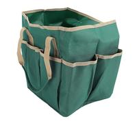 HELEVIA Bolsa de Tela Oxford, Grande y Portátil con 8 Bolsillos, para Profesores, Papelería, Herramientas de Jardinería, Almacenamiento de Suministros para mamá y bebé