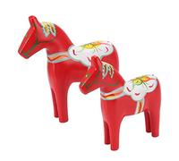 HELEVIA Caballo Dala Sueco de Madera de 9,3 Pulgadas, Figura de Caballo