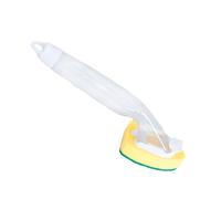 HELEVIA Cepillo de Esponja, Depurador Dispensador de para Limpieza de Lavavajillas con Eliminación de Manchas Rebeldes de Cocina
