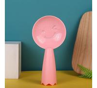 HELEVIA Cuchara de Arroz Antiadherente, Pala de Arroz Antiadherente de Doble Cara con Borde Suave sin Rebabas para Cocina Doméstica (Rosa)