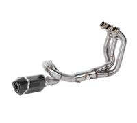 HELEVIA de Escape Completo, Silenciador Deslizante con Cabezal de Acero Inoxidable Racing Performance 304 para MT-09 2014-2020, FZ-09 2014-2017, 900 / FJ- 2015-2020 con DB Killer