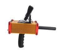 HELEVIA Detector de Metales Subterráneo, GRB1 Oro con Borde Rojo 15m Profundidad 1000m Alcance Alta Sensibilidad, con Sintonizador de Frecuencia para Oro Plata Cobre (Enchufe europeo 100-240V)