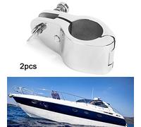 HELEVIA Diapositiva de Mandíbula con Bisagras de Acero Inoxidable y Pasador de Barco de 25 Mm, Abrazadera de Leva de 22 Mm para Yates Marinos (25MM)