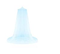 HELEVIA Dosel de Cama con Cúpula de Princesa, Dosel Redondo de Cúpula Alta Hecho a Mano de Malla Fina para Dormitorio, Cuna, Picnic para Acampar Al Aire Libre