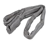 HELEVIA Eslinga de Elevación Redonda 4T, Correas de Bucle PES Flexibles de Doble Hebilla, Suministros para Grúa de 85 Mm de Ancho, Textura Suave, Resistente y Duradera, Ideal para (4 m (13,12 pies))