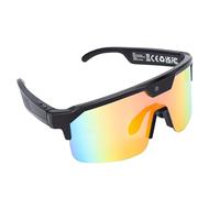 HELEVIA Gafas Inteligentes AI, Cámara Antivibración de 8MP WiFi 5GHz Chat GPT Gafas Bluetooth para Grabación de Llamadas Musicales