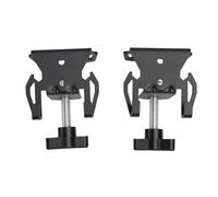 HELEVIA Gancho para Recipiente de Gas para Exteriores, Colgador de Tanque de Gas de Mesa de Acero Al Carbono de Alta Resistencia con Abridor de Botellas, 2 uds.