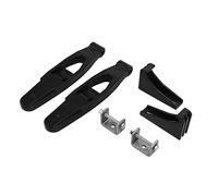 HELEVIA Kit de Montaje de Pestillo de capó, Cierre Resistente a la Oxidación con Goma ABS para T300 T600 T800 W900, Peterbilt 357, 367, 377, 378, 379, 388, 389