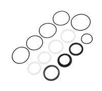 HELEVIA Kit de Servicio de Suspensión Flotador, Kit de Mantenimiento de Amortiguador, 13 Piezas de Repuesto Flotador Amortiguador de Aire de Goma Amortiguador de Amortiguación