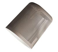 HELEVIA Marco de Prensa de Bote de Basura de Plástico, Contenedor de Basura Simple Nórdico con Anillo de Presión Dividido para Cocina, Dormitorio, Oficina, Sala de Estar, Inodoro (Caqui claro y