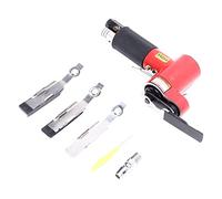 HELEVIA Mini Pulidora Neumática, Lijadora Neumática, Cuerpo de Aleación de Aluminio, Diseño Ranurado, Viene con 3 Discos Abrasivos, Muy Práctica, Fácil de Usar