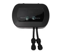 HELEVIA Nebulizador Automático para Reptiles, Humidificador para Terrario con Temporizador Programable y 3 Modos de Operación, 2 Boquillas Giratorias para Anfibios Paludario Invernadero