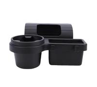 HELEVIA Organizador de Ventana de Coche, Bandeja de Almacenamiento para Portavasos de Ventana de Puerta de Coche Extra Colgante con Almohadillas de Espuma Finas y Gruesas