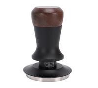 HELEVIA Prensa de café, Prensa de café Expreso de Acero Inoxidable de Madera de Nogal con Presión con Resorte de 30 Libras, para una Extracción Consistente de café y un Sabor Rico (58MM)