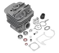 HELEVIA Reemplazo del Kit de Junta del Colector de Admisión del Pistón del Cilindro de Motosierra de 48 Mm, 1125 020 1215 1125 020 1213 para MS360 036