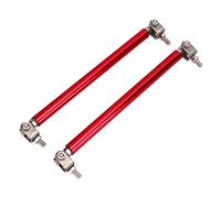 HELEVIA Varilla de Difusor de Labios de 2 Pcs 15 Cm Suppilón de Acero Inoxidable de Acero Inoxidable Barra de Empate Barra (Rojo)