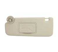 HELEVIA Visera Solar para Automóvil, Visera Gris con Bloqueo del Lado Izquierdo del Conductor con Espejo, Reemplazo para Matiz 2004 2017 y 2011 2022