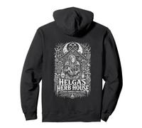 Helgas Herb House, Remedios nórdicos Antiguos, amuletos del Bosque Sudadera con Capucha