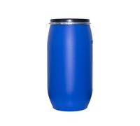 HELGUEFER - Bidon 150L Azul con Cierre Ballesta | Garrafa Plastico PEHD | Uso Alimentario y ADR | Bidón de Agua Óptimo, Fácil de Usar, Cierre Hermético | Garrafa Resistente y Apilable